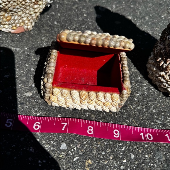 Vintage Shell Animal / cheat Figurines Set - Picture 4 of 8